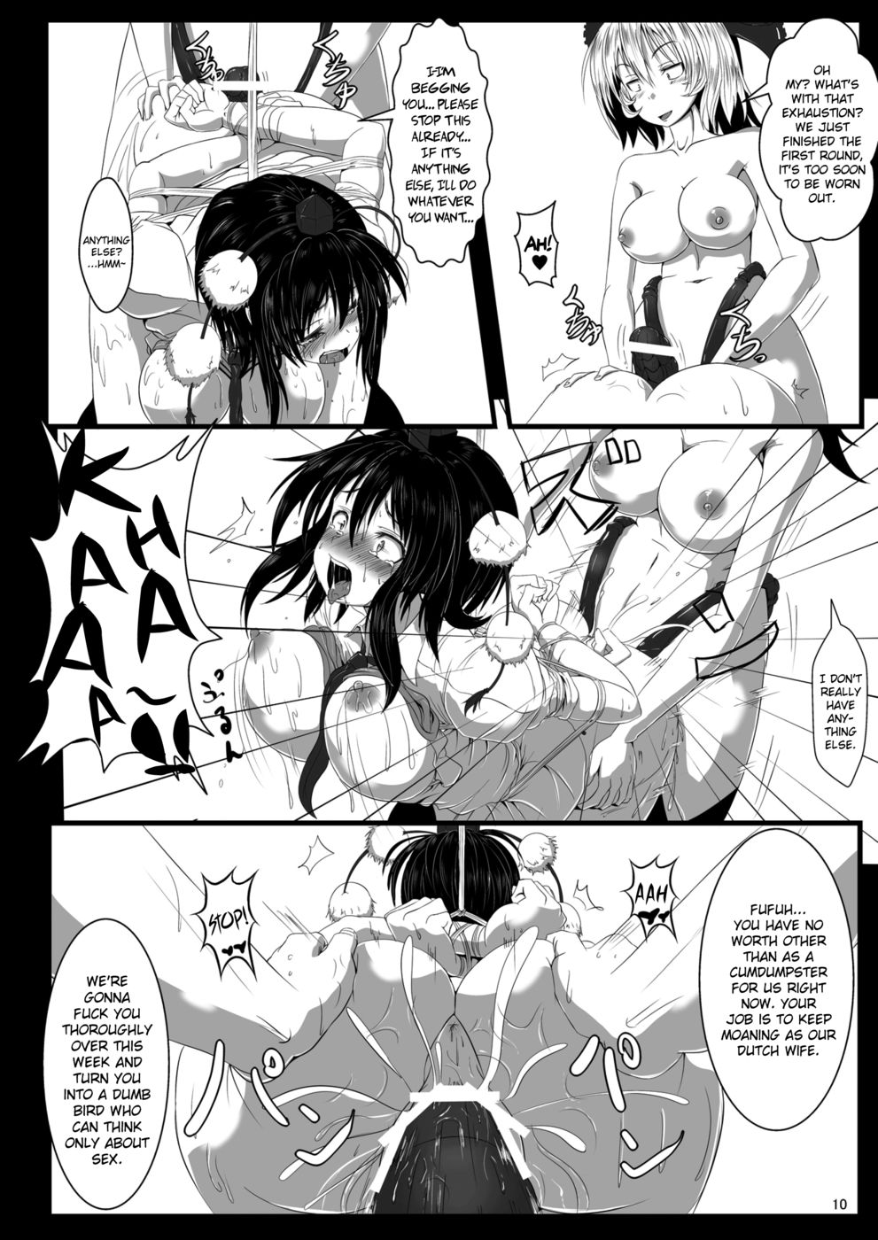 Hentai Manga Comic-Shokubaku 2 Crow Taming-Read-12